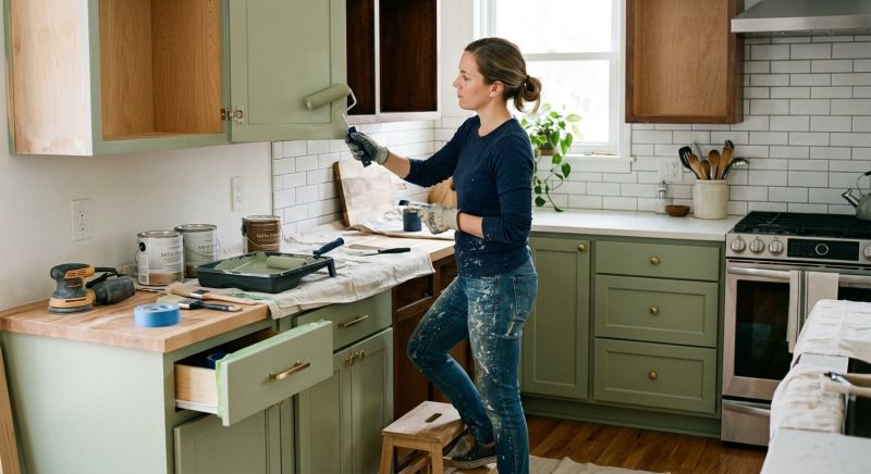 Cabinet Restyling in Dayton, OH