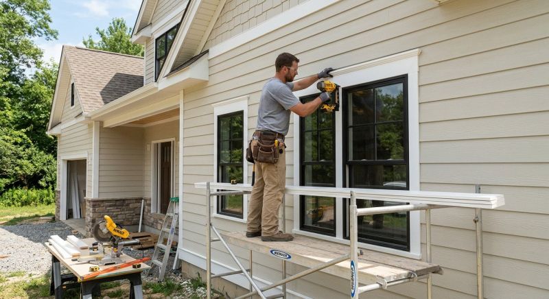 House Trim Installation in Alpharetta, GA