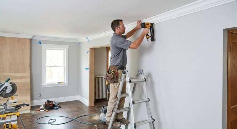 Shoe Molding Installation in Wilmington, NC