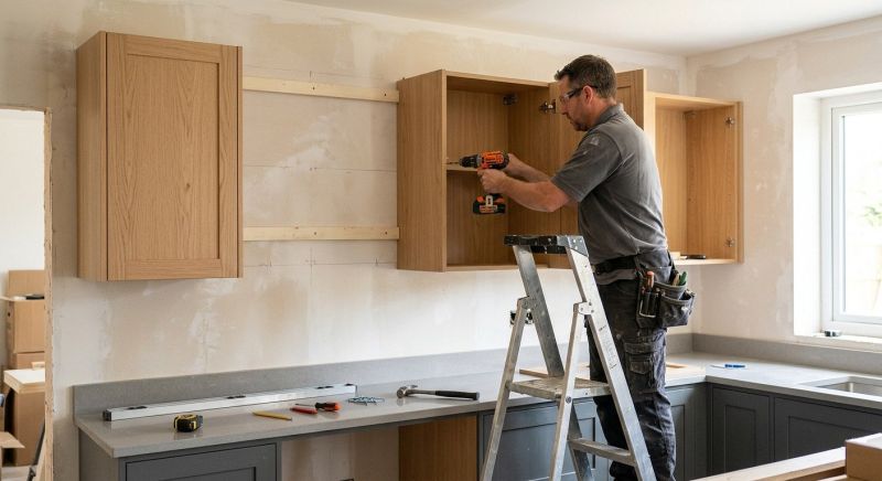 Wood Cabinet Installation in Dayton, OH