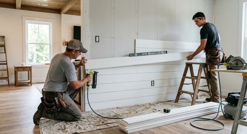 Beadboard Installation in Wilmington, NC