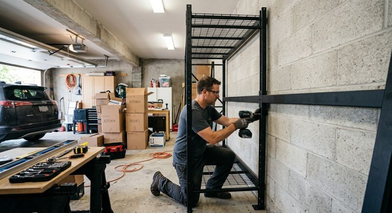Ceiling Rack Installation in Arlington, VA