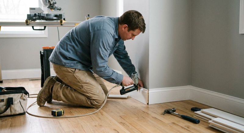 Chair Rail Installation in Kansas City, KS