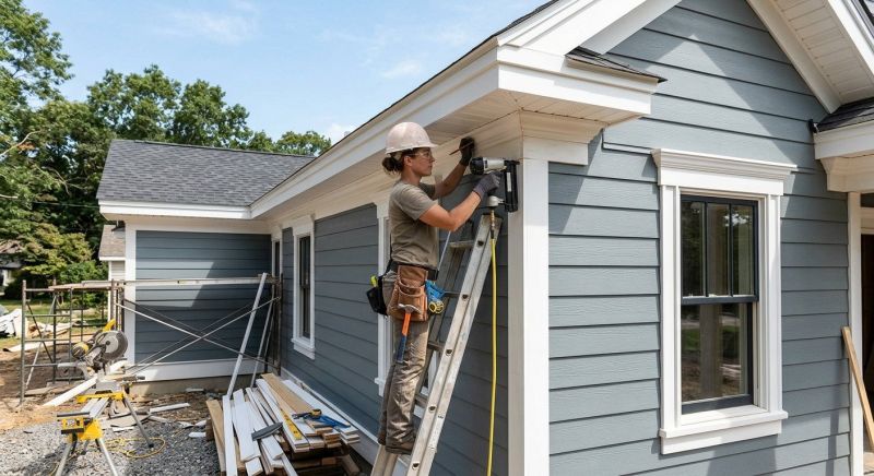 Exterior Trim Work in Wilmington, NC