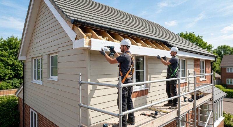 Garage Fascia Replacement in Olathe, KS