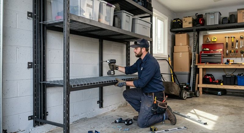 Garage Shelves Installation in Bethesda, MD