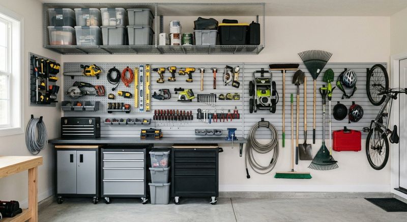 Garage Shelves Installation in Loudoun County, VA