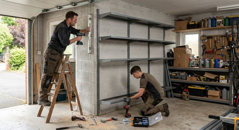 Garage Shelves Installation in Fairfax, VA