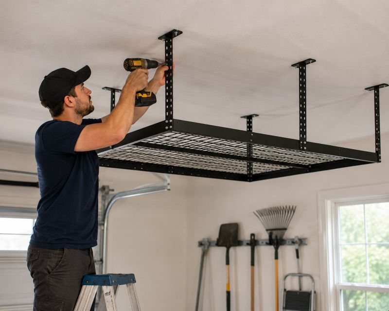 Garage Tool Rack Installation in Prince Georges County, MD