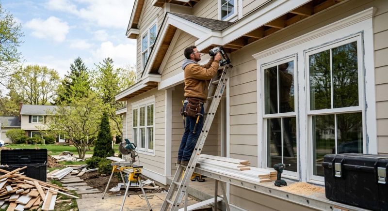 House Trim Installation in Overland Park, KS