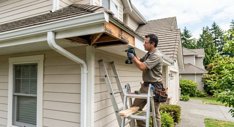 Metal Soffit Repair in Alpharetta, GA