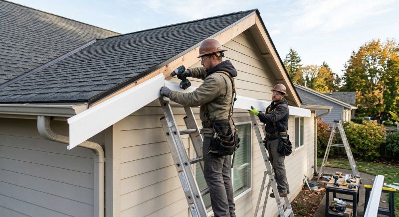 Roof Fascia Installation in Alpharetta, GA