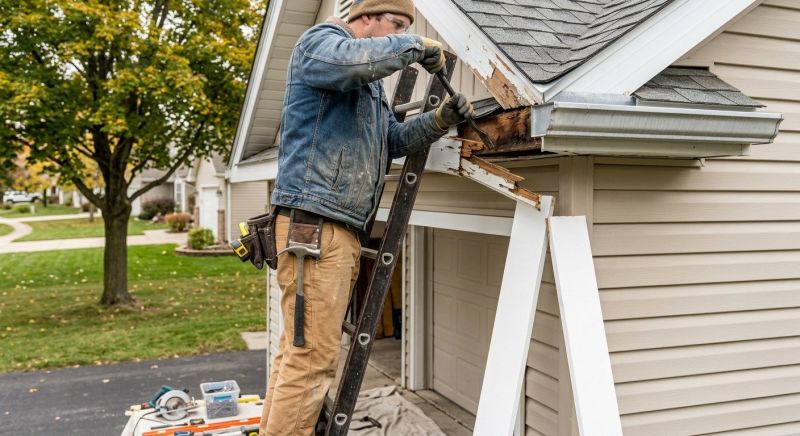 Rotted Fascia Repair in Conroe, TX