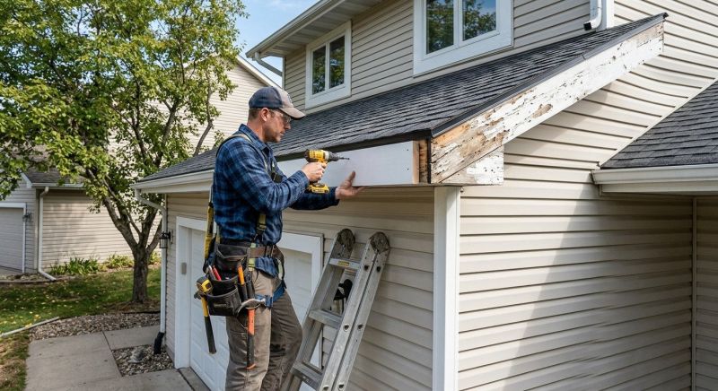 Rotted Fascia Repair in Overland Park, KS