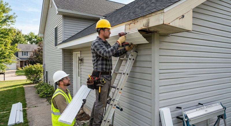 Soffit Installation in Overland Park, KS