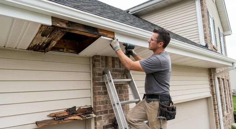 Under Deck Ceiling Repair in Conroe, TX